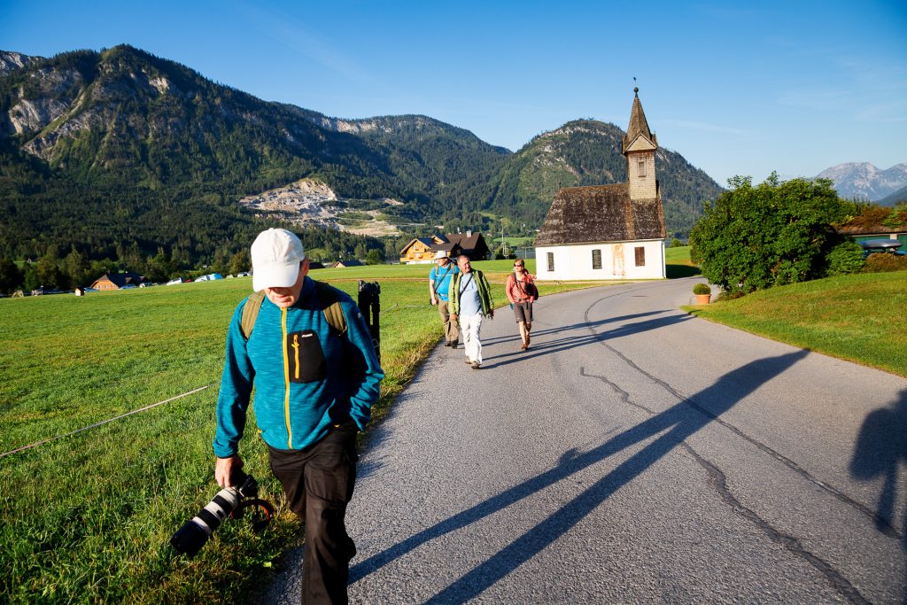 Unsere Wanderung auf die Pühringer Hütte startet in Gößl am Grundlsee.