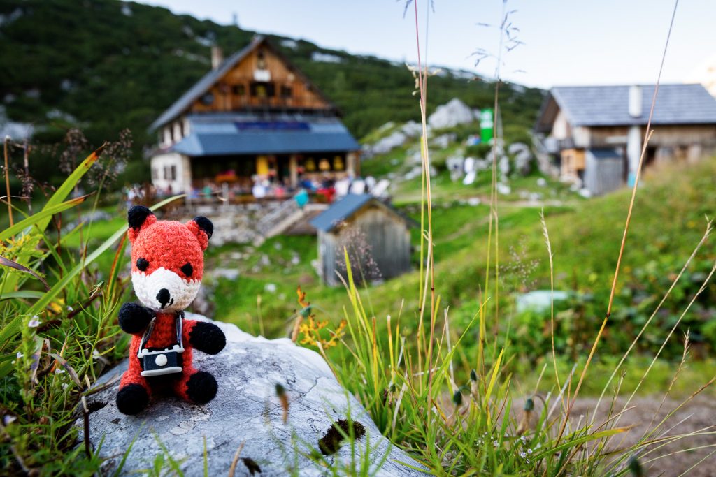 Bei unserem Wander-Fotokurs im Salzkammergut zeigt dir Finn viele Tipps und Tricks rund ums Fotografieren im Gebirge.